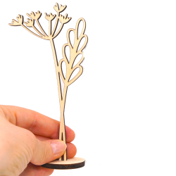 Blumen Stecker Motivstecker F1