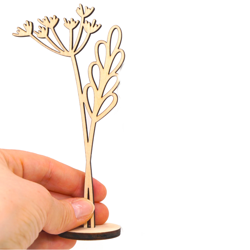 Blumen Stecker Motivstecker F1