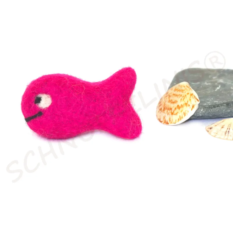 felt fish, Cat toy, felted fishes, Baby mobile, felt fish ornament