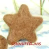 Felt garlands ready, stocking stuffer gifts, x-mas garland cinnamon