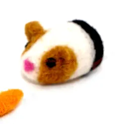 Guinea pig, guinea pig animal, felt guinea pig, guinea pig brooch