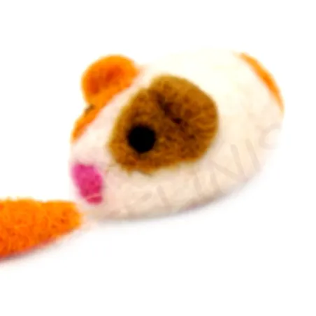 Guinea pig, guinea pig animal, felt guinea pig, guinea pig brooch