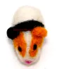 Guinea pig, guinea pig animal, felt guinea pig, guinea pig brooch