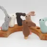 Lapin de Pâques, Cadeau d'anniversaire en feutrine