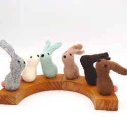 Lapin de Pâques, Cadeau d'anniversaire en feutrine