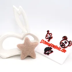 felt stars, wool stars, baby mobile, Christmas ornaments, felted stars