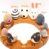 Birthday felt bunny, Easter eggs plugs, Birthday plug Easter bunny