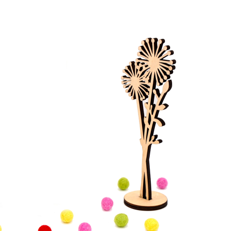 Blumen Stecker Motivstecker F4