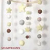 felt balls Baby mobile, sandpiper felt Baby mobile ready to gift