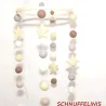 felt balls Baby mobile, sandpiper felt Baby mobile ready to gift