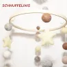 felt balls Baby mobile, sandpiper felt Baby mobile ready to gift