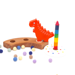 T-Rex Dino Motivstecker Jahresringe