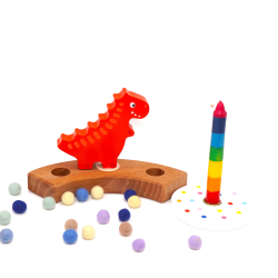 T-Rex Dino Motivstecker Jahresringe