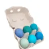 Regenbogen Filzkugeln Filzbälle mix, Regenbogen 4cm Set im Karton