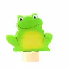 Geburtstagsringe Frosch Steckfigur Grimms, Grimms Frosch grün Steckfigur