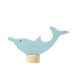 Geburtstagsringe Delphin Steckfigur Grimms, Grimms Delphin Steckfigur