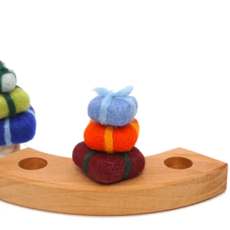 petits cadeaux 3er set, Cadeau anneau d'anniversaire, Cadeaux feutre