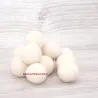 Filzkugeln Pastell, 100%Wolle, Top Qualität, Bastelset