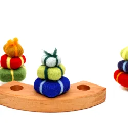 Tappo regalo anello di compleanno 3er, Regali Spina di feltro