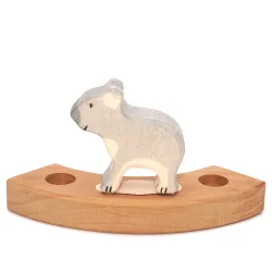 Koala Anelli di compleanno koala orso koala, anelli di legno spina koala