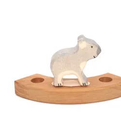 Koala Anelli di compleanno koala orso koala, anelli di legno spina koala