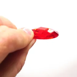 Pierres scintillantes géantes à facettes, paillettes blocs mandala