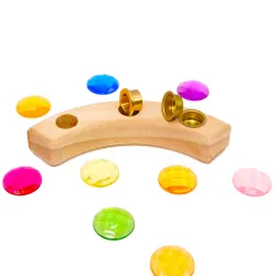 Giant glitter stones,  facet stones, confetti for birthday table