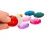 Pierres scintillantes géantes à facettes, paillettes blocs mandala