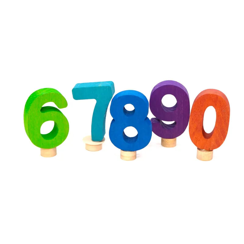 bunte Zahlenstecker Set 6-9 +0 Geburtstagsringe Zahlen Steckfigur bunte Zahlenstecker Set 6-9 +0 Geburtstagsringe Zahlen Steckfigur