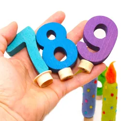 Figurine à enficher in pour les anniversaires, décoration les saisons