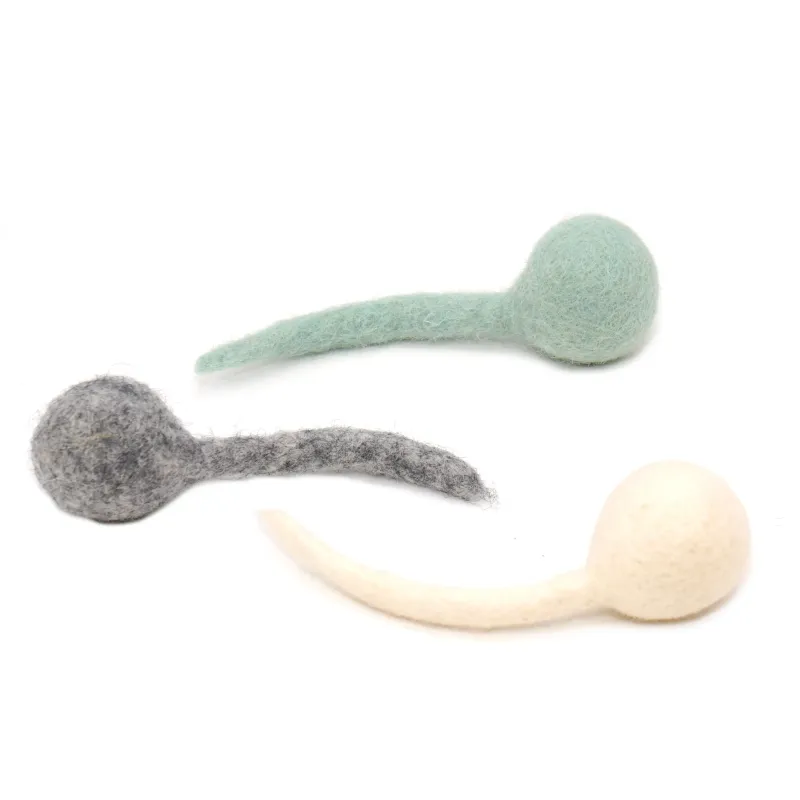felted dog toy, for tiny and small dogs felted toy, Felt ball bombs set felted dog toy, for tiny and small dogs felted toy, Felt ball bombs set