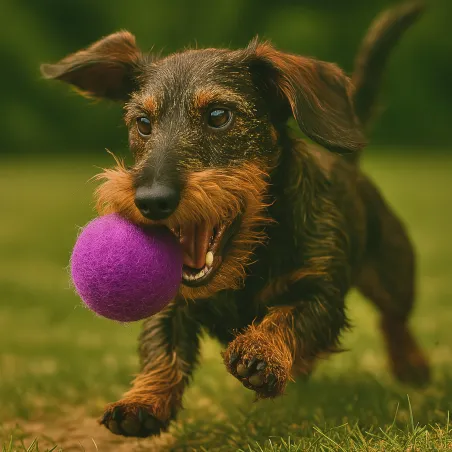 Retrieving felt ball for dogs, dog toy washable quality from Stuttgart