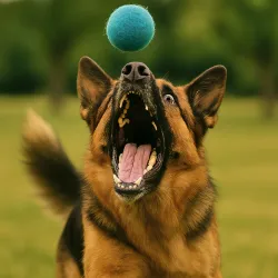 Balles de feutre pour chiens, laine de feutre chien joue