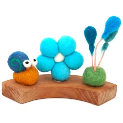 birthday set, felt ornaments, felt ballon ornaments, happy B-day