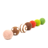Cat toy balls SET1 4cm felt balls