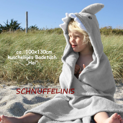 Hai Badetuch Hai mit Name