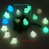 Miniature ducks, decorative for gnomes, bathing ducks miniature
