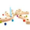 Birthday candles rainbow, Grimms fitting candles, plain pyramid candles