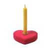 Portacandele a cuore anello di compleanno, il regalo dell'amore