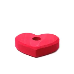 Portacandele a cuore anello di compleanno, il regalo dell'amore