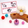 Sternchen Mädchen Stecker Grimms, Mädchen Motivstecker Set mit Blume
