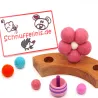 Sternchen Mädchen Stecker Grimms, Mädchen Motivstecker Set mit Blume