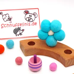 Sternchen Mädchen Stecker Grimms, Mädchen Motivstecker Set mit Blume