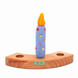 nostre candele di feltro, Candele lana di feltro, Bambini candele