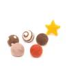 Cat toy balls 4cm/1,57inch felt balls, cats toy quality from Stuttgart