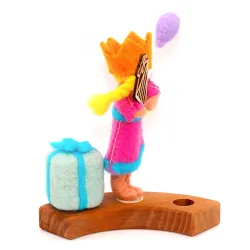 Fillette entrée à l'école Motif fiche pour bague des saisons