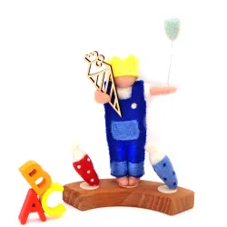 Schuljunge Einschulung Schultüte Junge Motiv Stecker, Zuckertüte Jungen