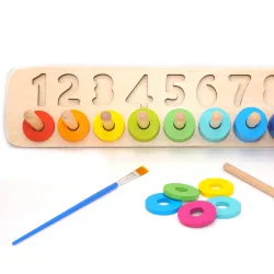 Numbers board numbers 1 to 10 set
