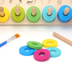 Numbers board numbers 1 to 10 set