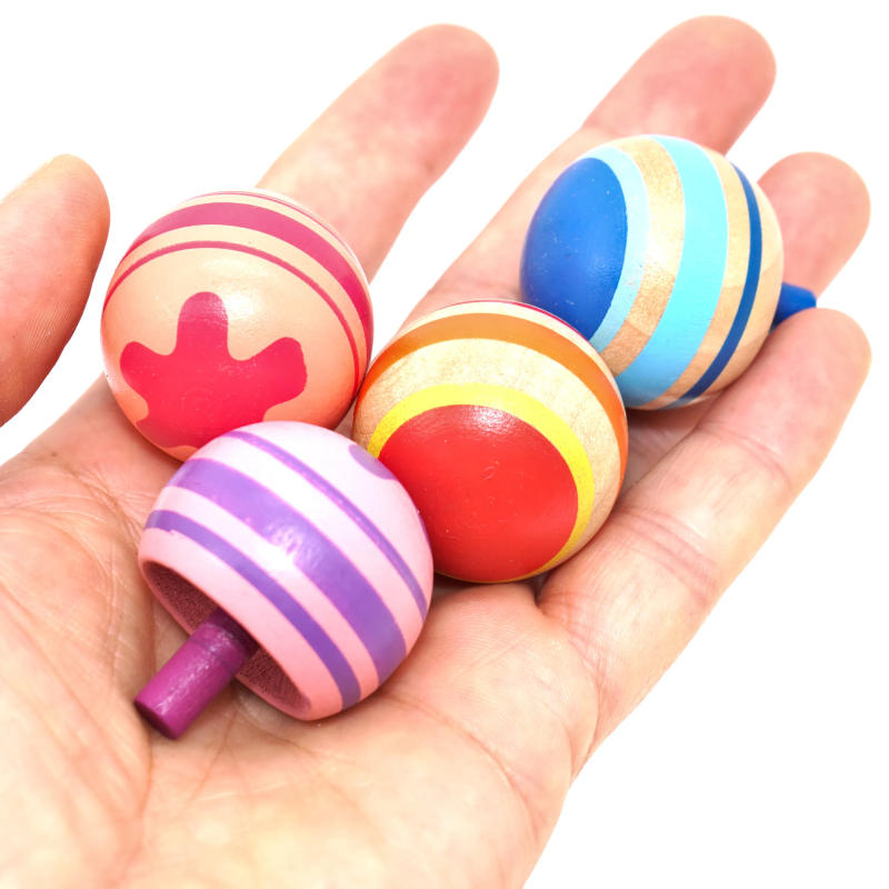 Spinning top colorful inverted spinning top